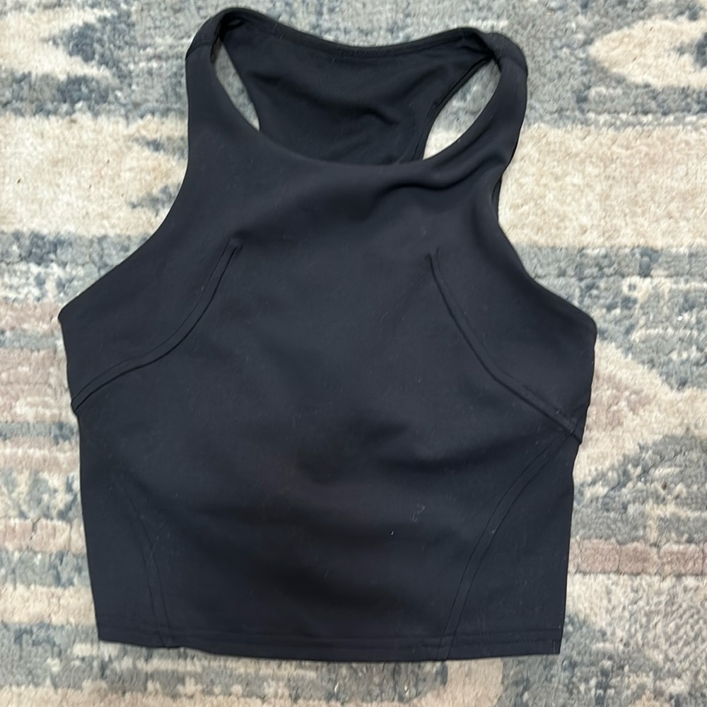 Lululemon Racerback Sports Bra, Black, 4/XXS